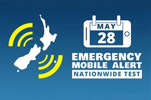  The Emergency Mobile Alert nationwide test is this Sunday, 28 May between 6pm-7pm