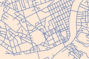Streets map