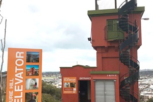 Durie Hill elevator in Blyth St