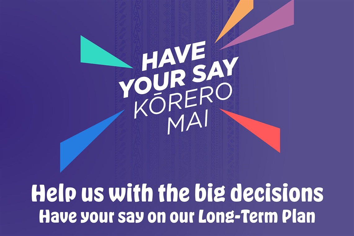 Help us with the big decisions - have your say on our Long-Term Plan