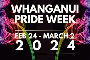 Whanganui Pride Week 2024 runs from 24 February until 2 March