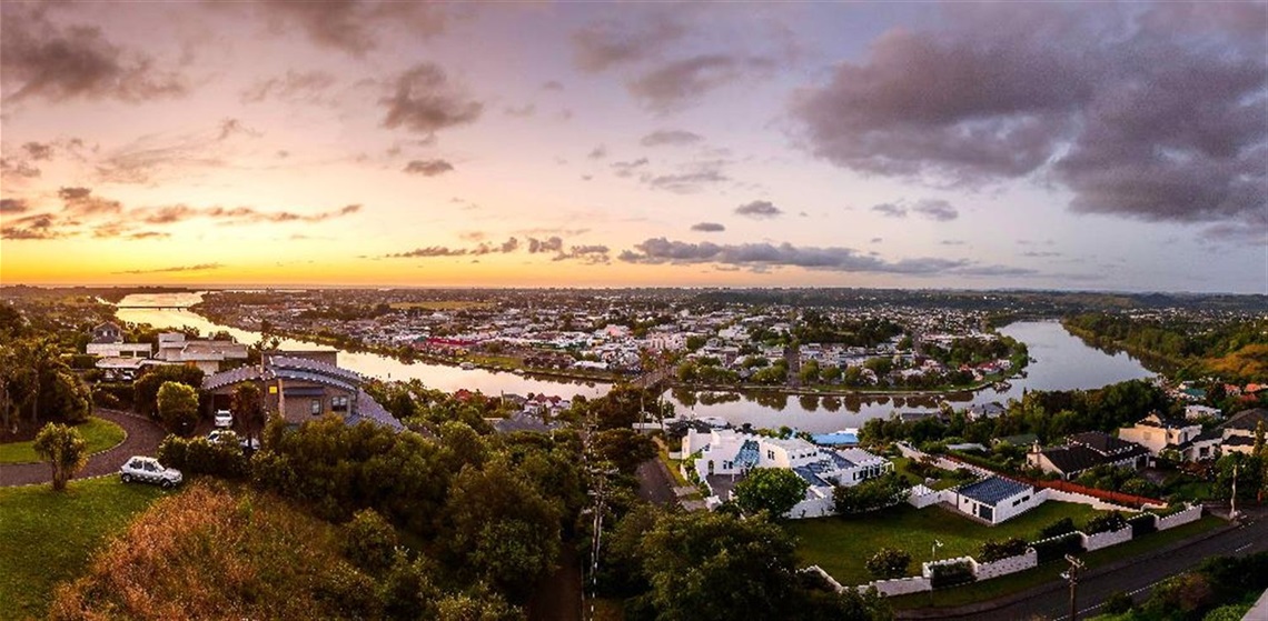 View featuring the Whanganui River