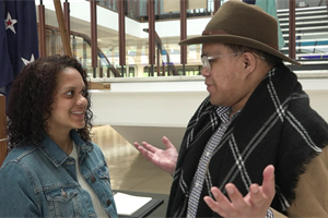 Chez-Ashli Peter and Teekay Kawiti