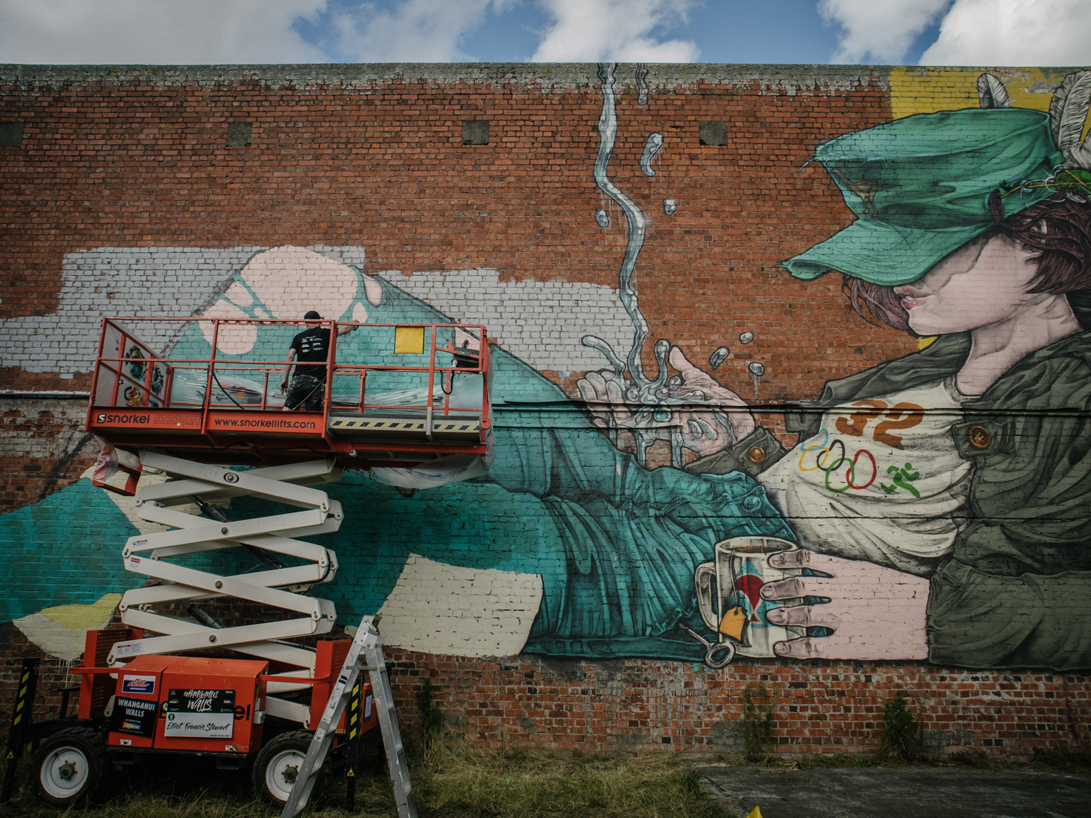 Whanganui Walls Street Art by Elliot Frances Stewart, 2019