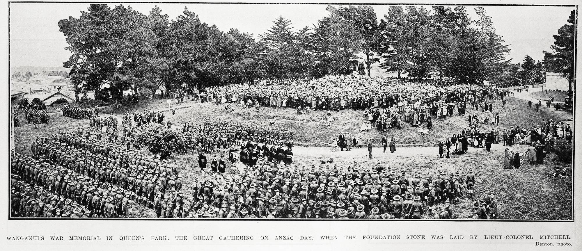 Whanganui's War Memorial in Queens Park