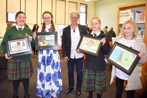 Winners of the new library card designs competition
