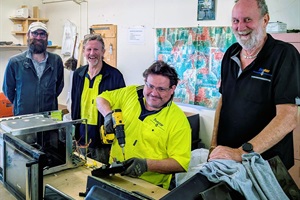 E-waste-recycling at Whanganui Entreprises