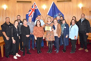 Safer Whanganui reaccreditation ceremony