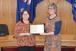Safer Whanganui reaccreditation ceremony