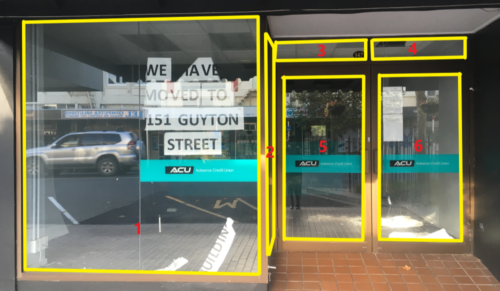 Photo of windows at 147 Vic Ave