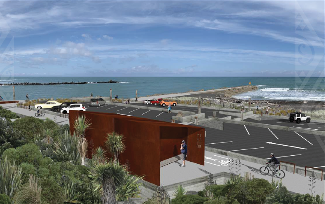 Artists impression of improved amenity at the North Mole - cropped