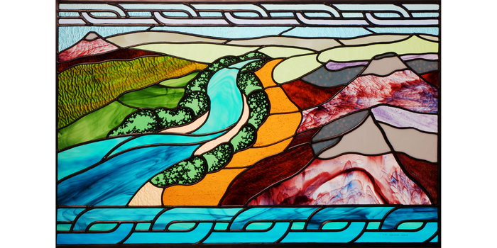 Mountains to Sea window sponsored by Wanganui Powerco Trust