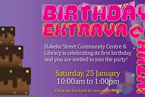 Hakeke Street Library birthday