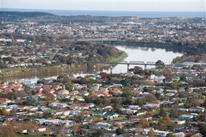 View over Whanganui