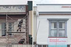 Before and after work at 64 Guyton Street